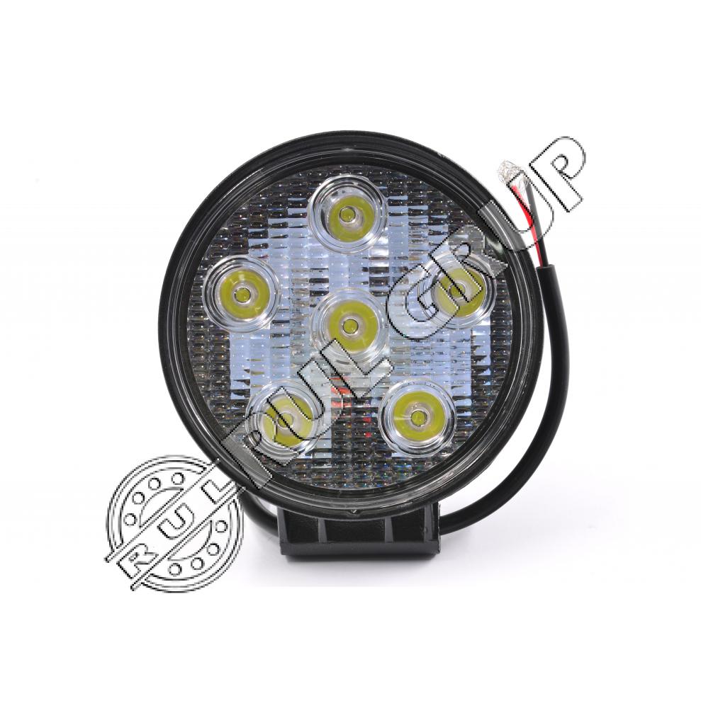 LAMPA PROIECTOR 6 LED-URI 10-30V 18W UNGHI RAD.30 BK69000S